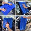80% Polyester 20% Polyamide 450gsm 40x60cm Weft Microfiber Towel Compressed Quick-Dry Soft Strong Absorbency Car Washing Drying