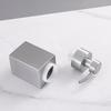 Leak Proof Foaming Soap Dispenser Square Foam Making Container  Countertop