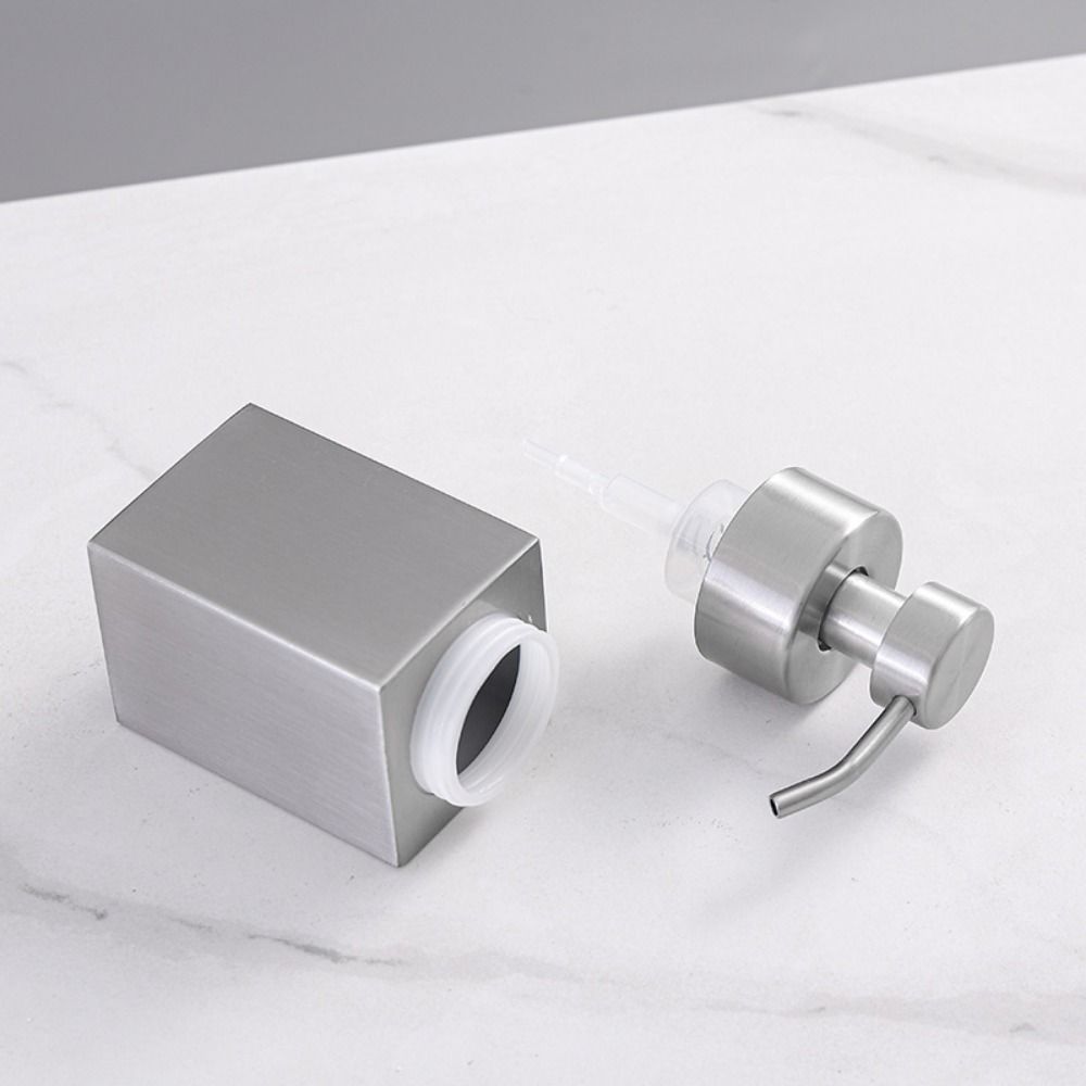 Leak Proof Foaming Soap Dispenser Square Foam Making Container  Countertop