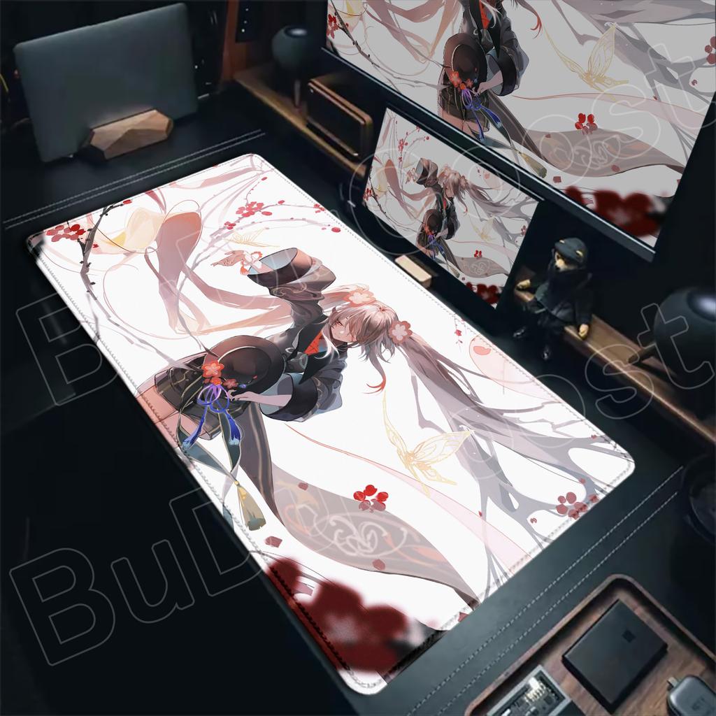 Kawaii gamer Genshin Impact Hu Tao Mouse pad HD Printing Office accessories desktop protection pad XXL Large desk mat Laptop Pad