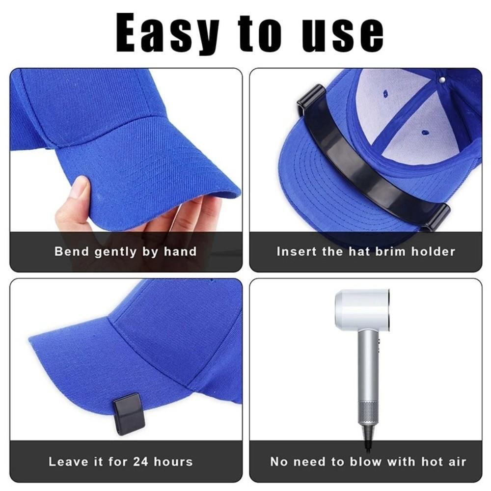 Curving Band Hat Brim Bender Plastic Hat Curving Band Universal Baseball Caps Shaper  Cap Care