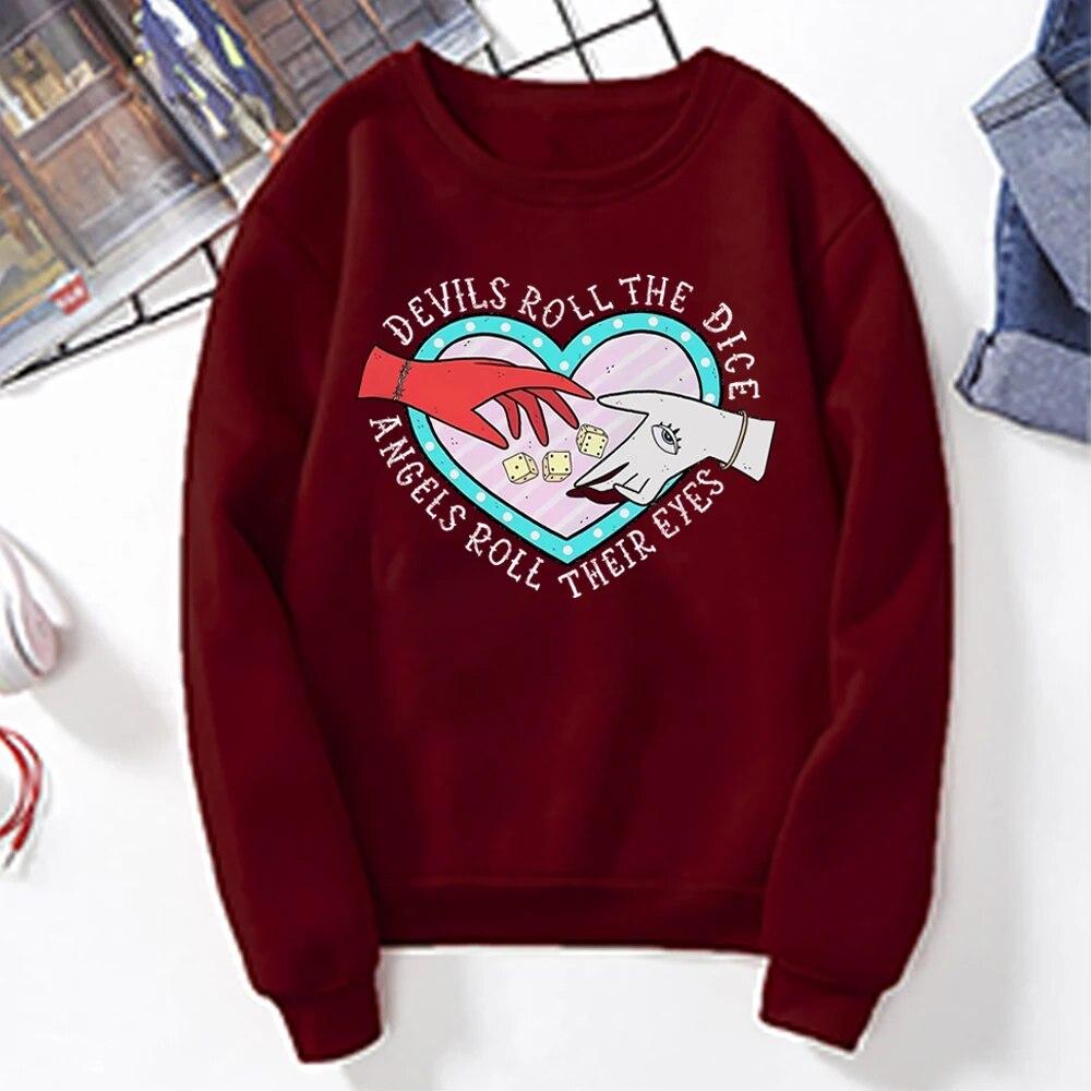 Hanorac de vară cruel Devils Roll The Dicer Hanorac inspirat din versuri Eras Tour Iubitor de merchandism Versiune Taylors Hanorac Gothic Top Hanorac unisex