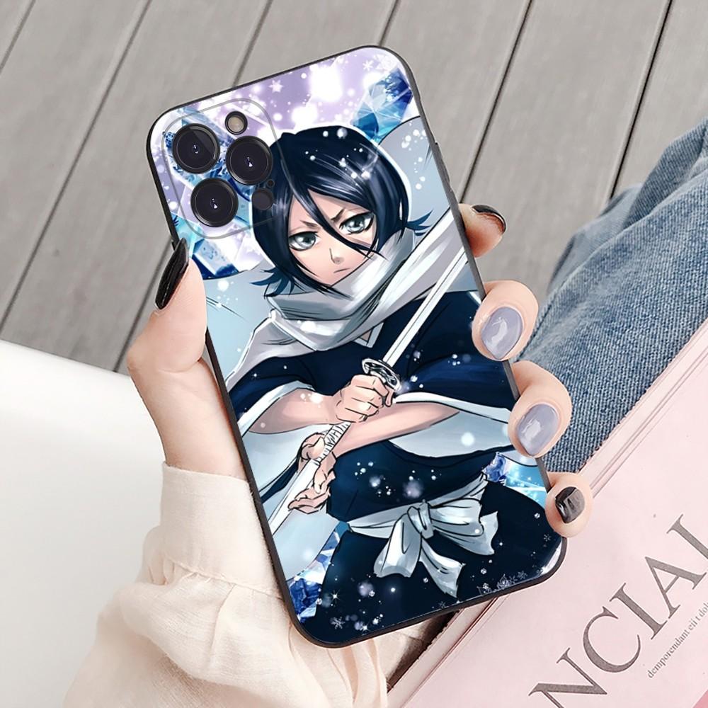 Rukia Kuchiki Bleach Phone Case For iPhone 15 14 11 12 13 Mini Pro XS Max Cover 6 7 8 Plus X XR SE 2020 Funda Shell