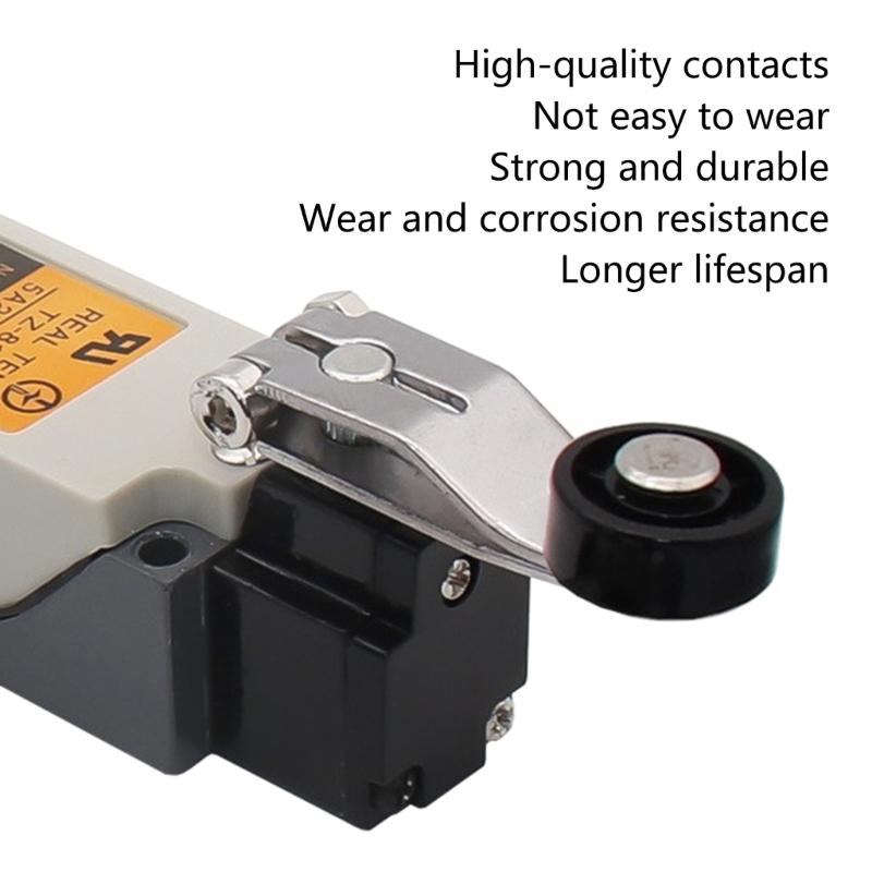 Utěsněný koncový spínač TZ-8108/8104 Vertikální válečkový píst AC250V 5A IP65 Vodotěsný