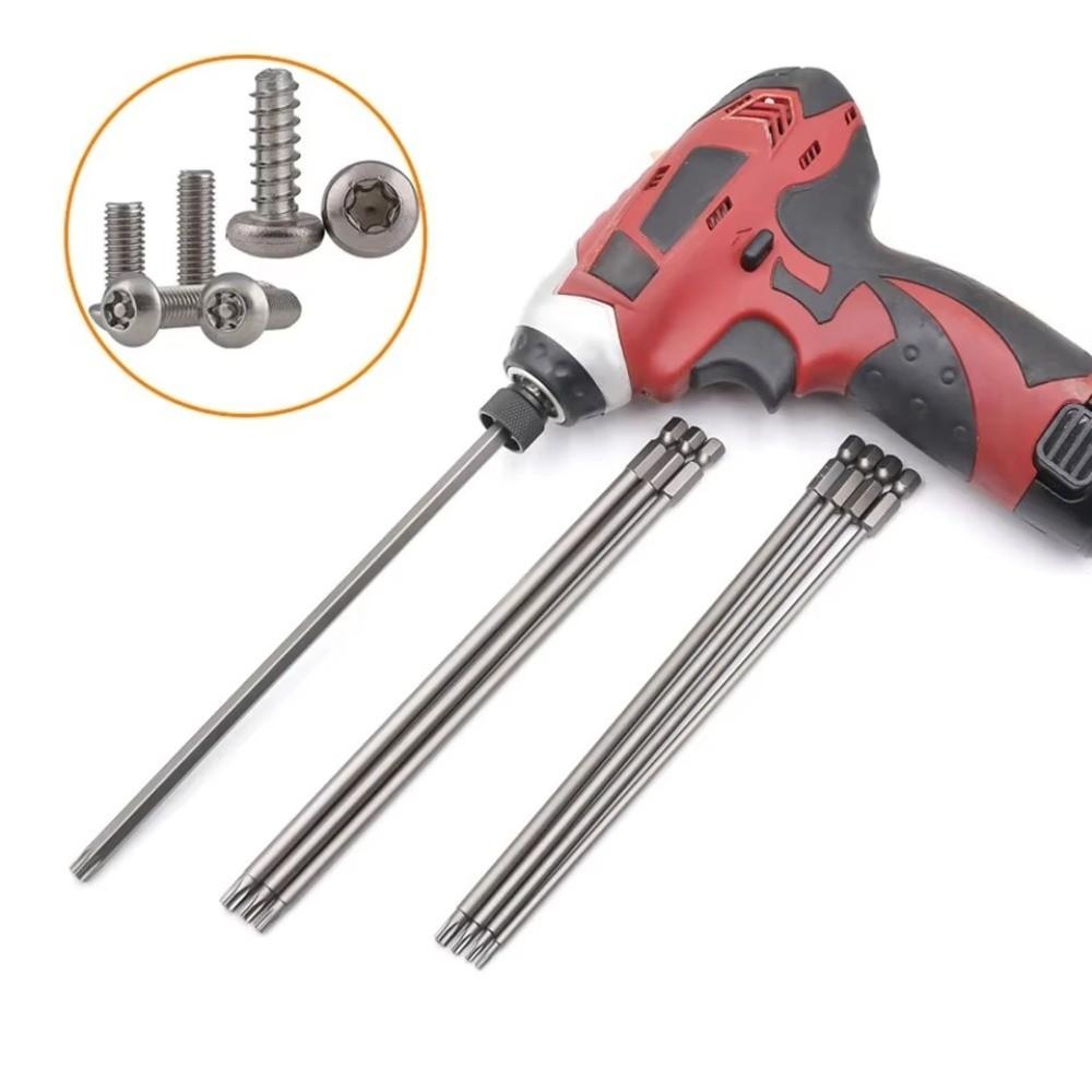 8PCS T8-T40 Hex Head Allen Wrench Drill Bits Set Screwdriver Socket Bit  Wrench Use