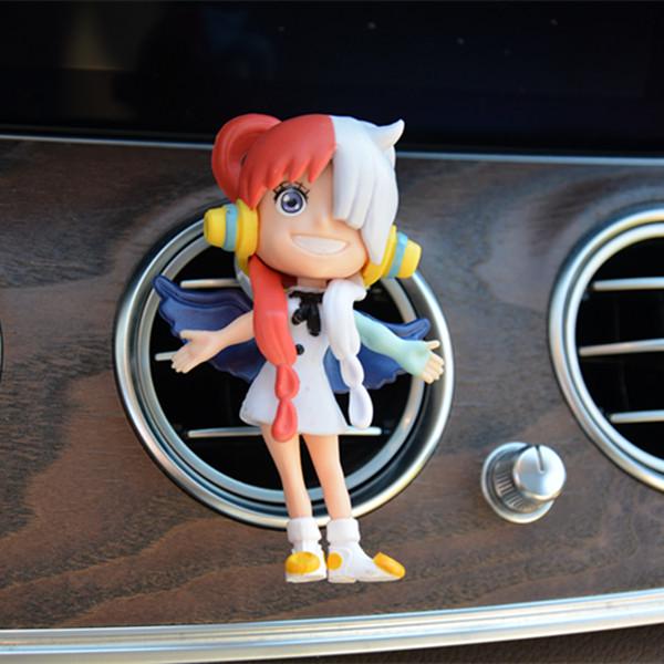 One Piece Luffy Car Dashboard Figure Air Vent Perfume Gift Box