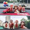 KRGNPLE Slam Dunk Toy Model Figure Mitsuyoshi Anzai Coach Anzai Car Ornament Decorative Cartoon Figure (Design: Coach Anzai, Total 1 Piece)