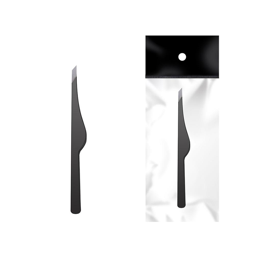 Beauty Tools Stainless Steel Eyebrow Eyelash Double Eyelid Stickers Sword-Shaped Makeup Tweezers