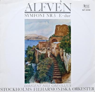 LP Record HUGO ALFVÉN, NILS GREVILLIUS, STOCK - Symfoni Nr 3 E Dur SLT33161 Swedish Society 1964 Sweden Classical Used