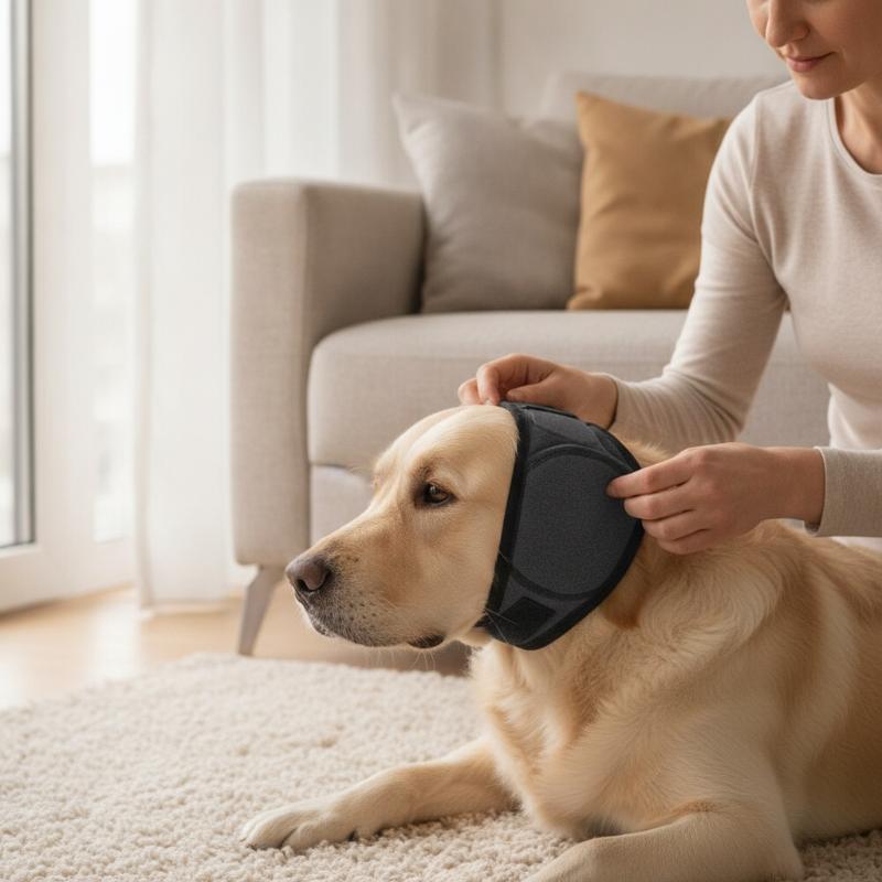 Dog Noise Reduction Hearing Protection Anti-Noise Calming Earmuff Waterproof Dog Soothing Headcover Shock Proof Dog Earmuffs New
