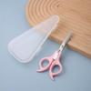 Children's Home Haircutting Scissors Set with Thinning and Flat Cut Tools for Babies and Infants