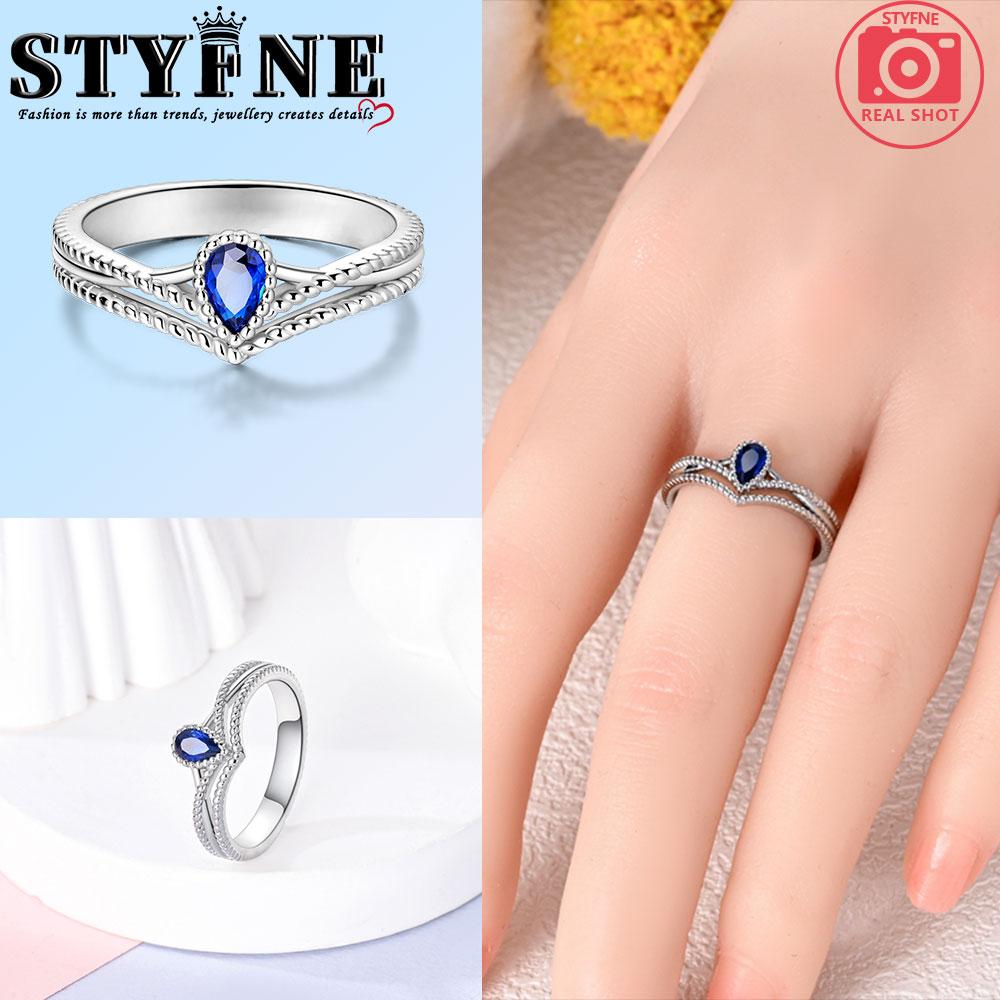 Valentine Day Engagement Ring copper Heart, Red, Pink, White, Blue Ring for Women Holiday Jewellery Gift High Quality