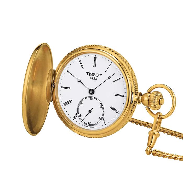 [Tissot] Savonnette Mechanical Pocket Watch 48.5mm T867.405.39.013.00