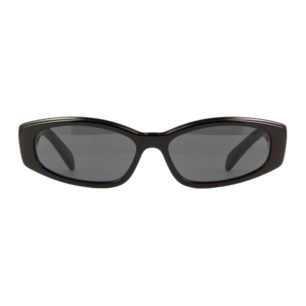 Celine Side Letter Decoration Cat Eye Sunglasses Unisex sunglasses Black CL40252I-01A