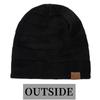 Windproof Coldproof Knitted Hats Warm Beanie Cap Fashion Ear Protection  for Men And Women