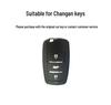 Changan Car Key Cover: Fits CS75 PLUS, Yi Dong, CS35, CS55, CS85, Unit K, Yue Xiang Models.