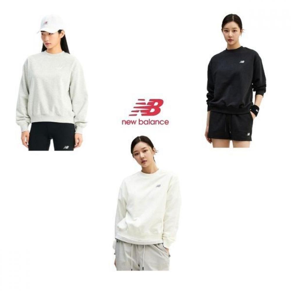 

New Balance Sweatshirt Small Logo Nbnce2s042 (19)Black/100(XL)