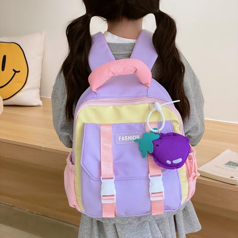 Stylish And Fun Preschool Backpack For Children With Colorful Designs Cartoon
