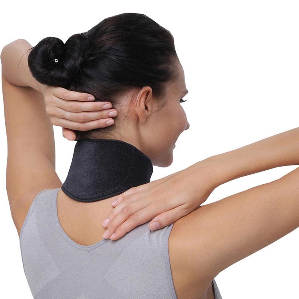 Heat Therapy Pad Belt Neck or Magnetic Neck Collar Support Body Muscle Pain Relief Comfortable