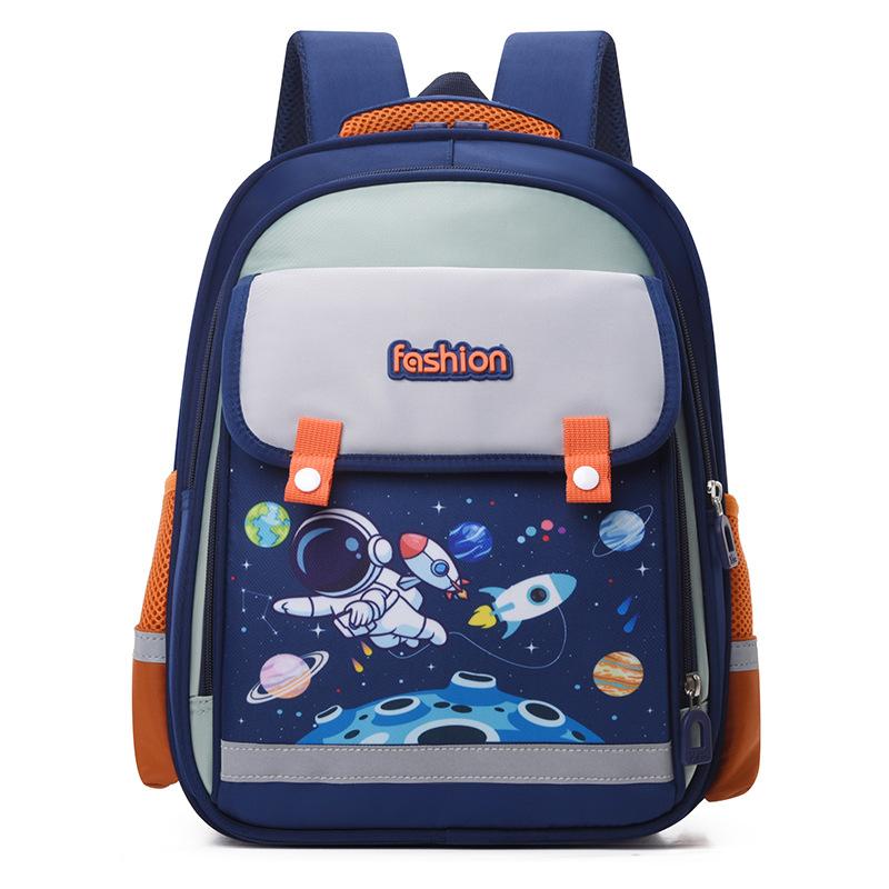 New children's primary school schoolbag for grades 1-4, large capacity, light and cute cartoon backpack, fashionable