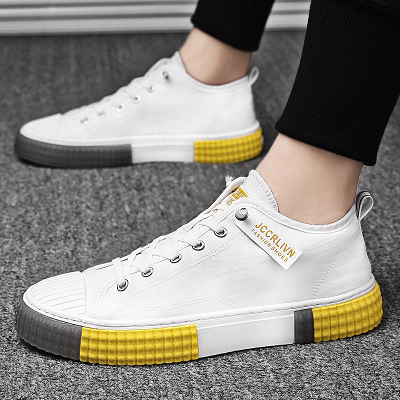 

Модная мужская повседневная обувь Легкая дышащая обувь на плоской подошве Уличная нескользящая мужская обувь Летний тренд Новая мужская обувь Zapatillas Hombre 39