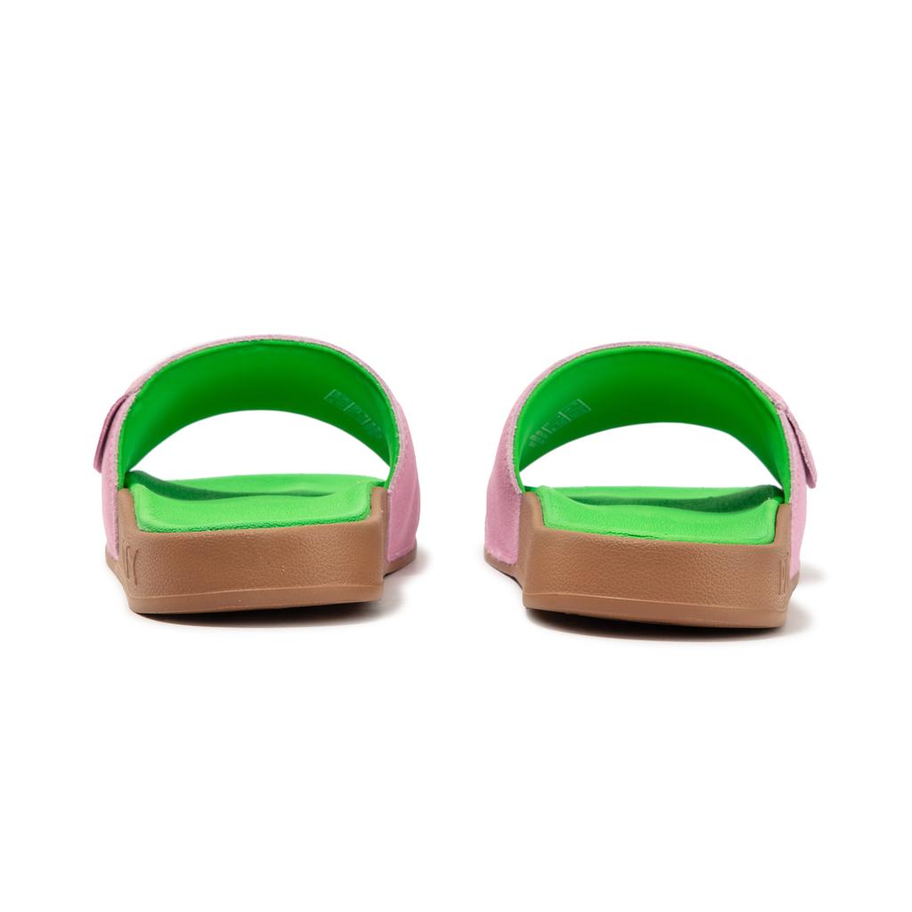 Puma Leadcat 2.0 Lightweight Comfortable Anti-Friction Slide Sandals Unisex Sandals Pink Gold Green 399041-02