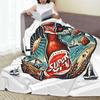 Super Bock Since Logo Anime Blanket Fleece Sofa Throw Blanket Lightweight for Couch Bedding Office Throws Bedspread Quilt
