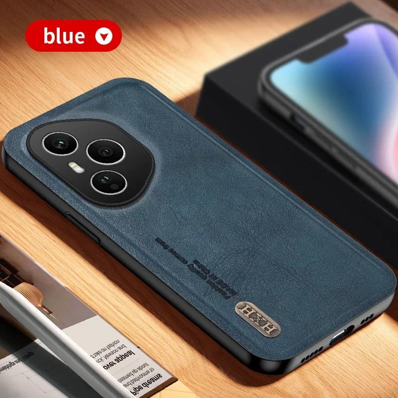 Kožené pouzdro pro Honor 400 Pro s kovovou deskou Podpora Držák do auta Kryt pro Honor 400Pro 400 Lite Nárazuvzdorné nárazníky