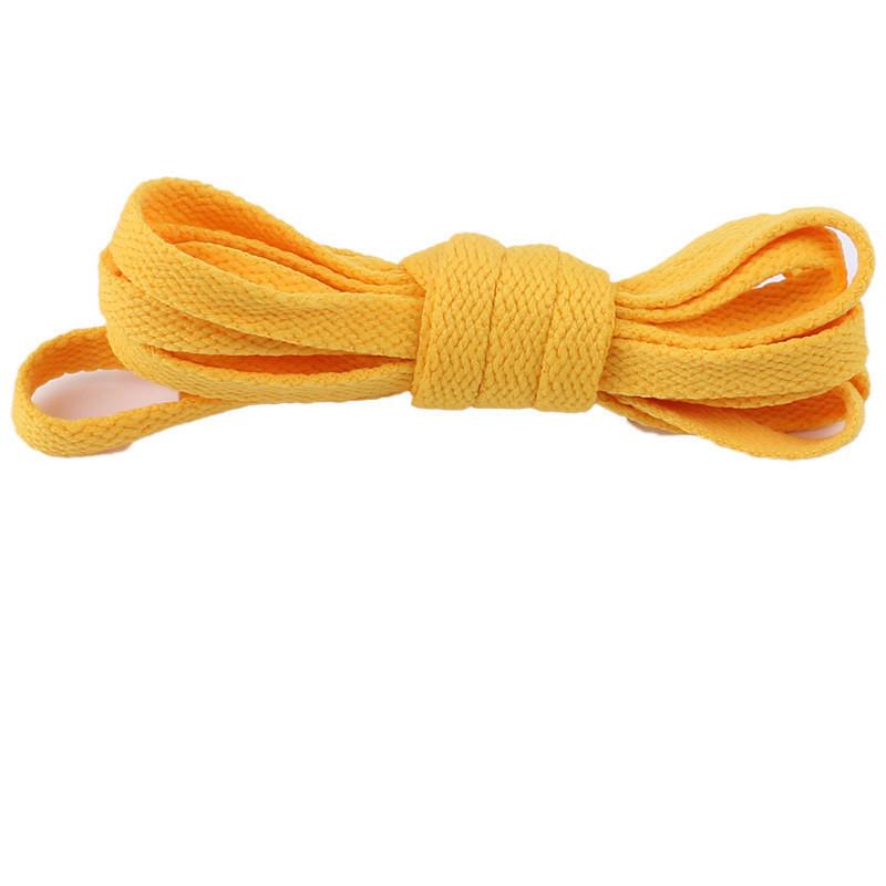 Terylene Cotton Shoelace Colorful Flat Shape Sports Casual Shoes Simple Fashion