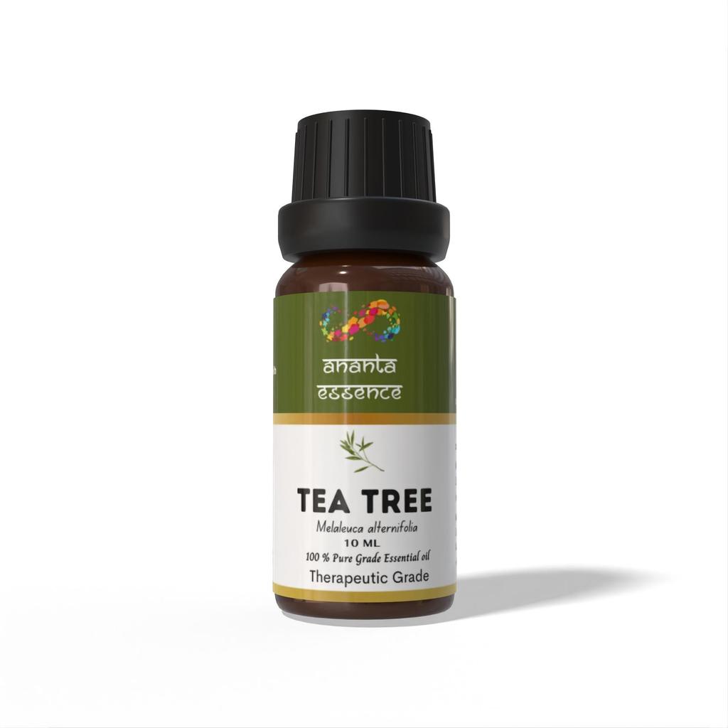 Ananta Tea Tree Essential Oil 10 Ml | Herbal Aromatic Oil | Diffuser & Home Fragrance Use