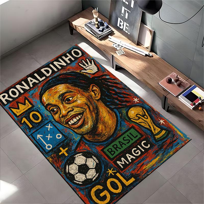 Ronaldinho Brasil Gol Carpet suitable as a non-slip mat for the living room or bedroom sofa