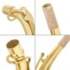 Alto Saxophone Curved Neck Mouthpiece Brass Sax Bend Neck with Cork Sheet