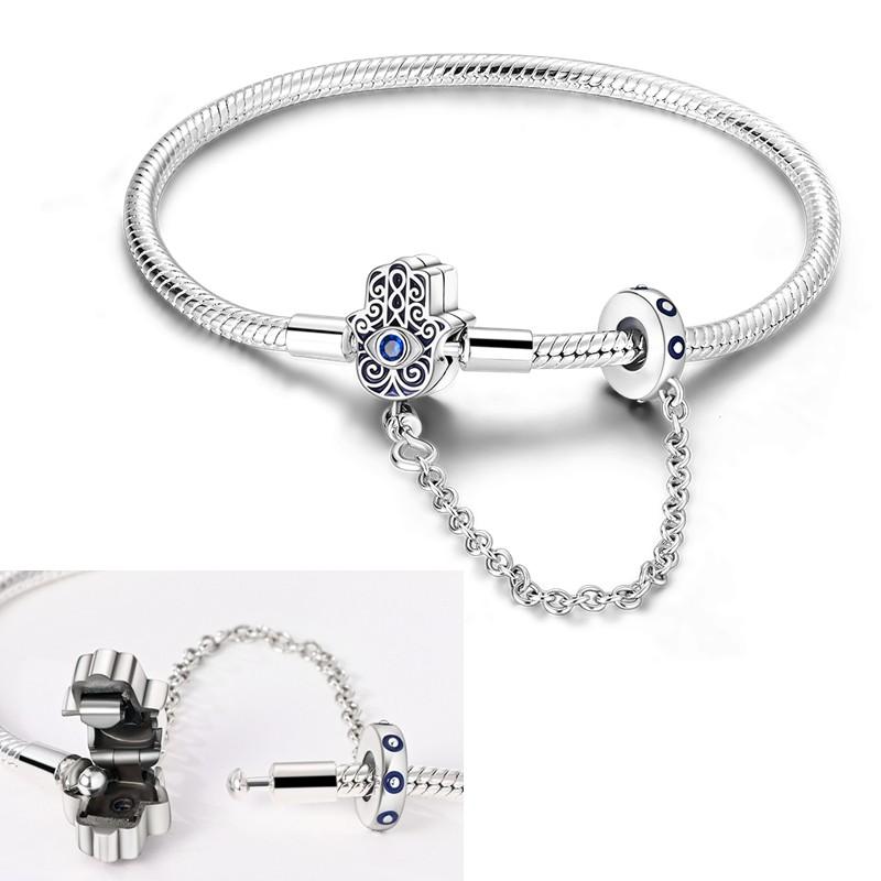 1720CM Butterfly Bracelets LOVE Heart copper Authentic Bracelets Compatible With Do It Yourself Charm Bead Charms Bead Charms Women Jewellery Gift