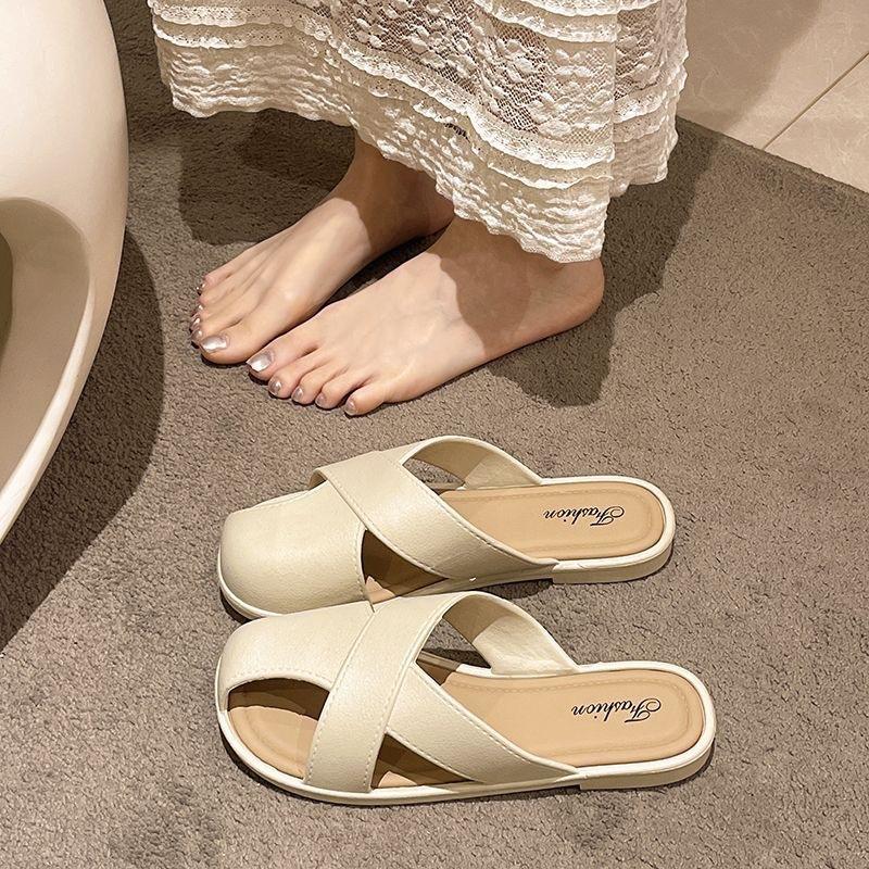 Damen Klapp Zehen Hausschuhe Freizeit Schuhe Modische Hausschuhe Sommer Frühling