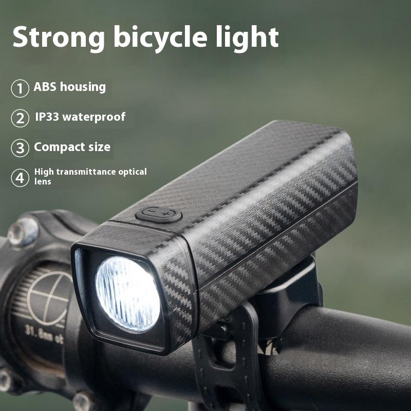 Bicycle Front Light Type-C Rechargeable Bicycle Headlamp Road Bike Front Headlight For Night Riding Cycling Safety