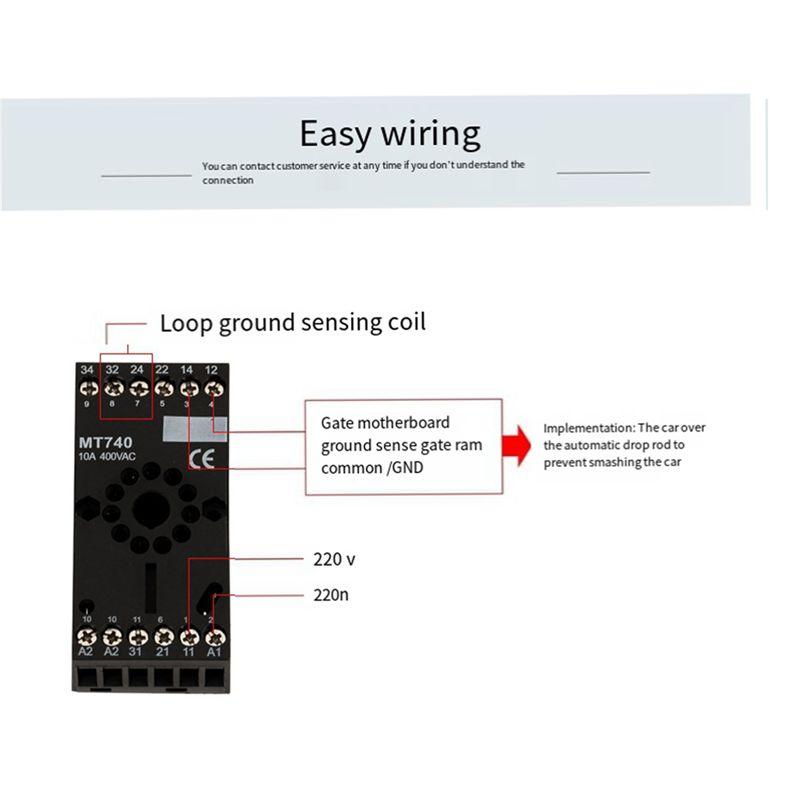 

BHBL PD132 Single Channel Inductive Vehicle Loop Detector for Car Parking Lot Vehicle Loop Detector ENGLISH VERSION China Mainland