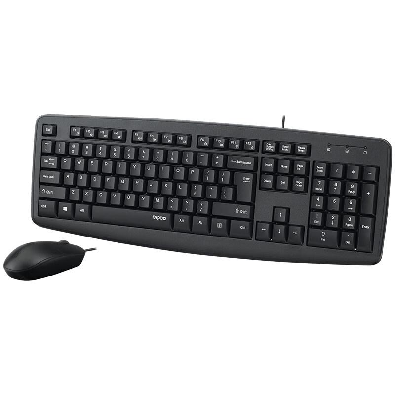 Rapoo NX1600 Wired Keyboard and Mouse Combo
