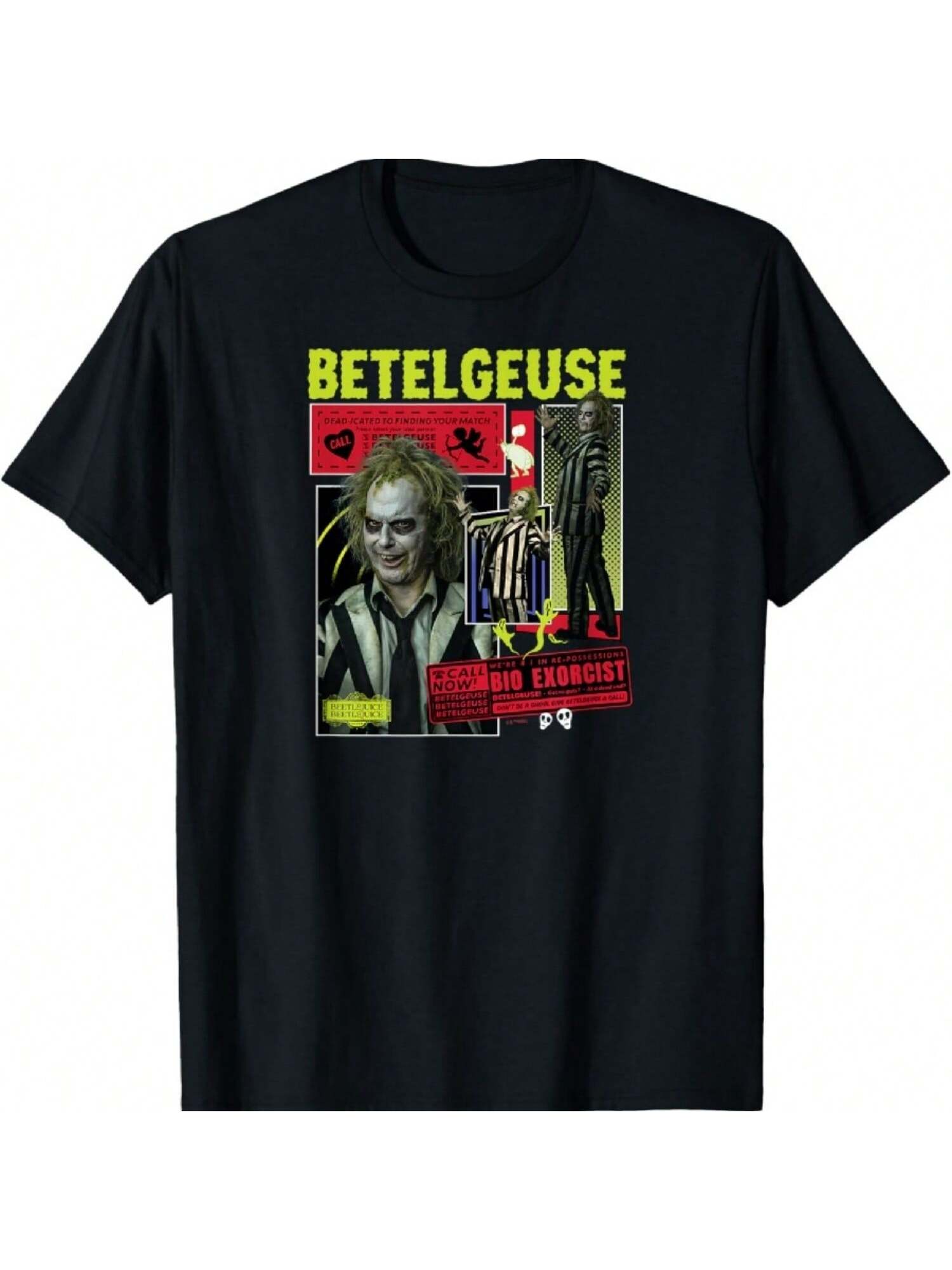 - Bio Exorcist Don t Be A Ghoul Collage Black T-Shirt S разноцветный