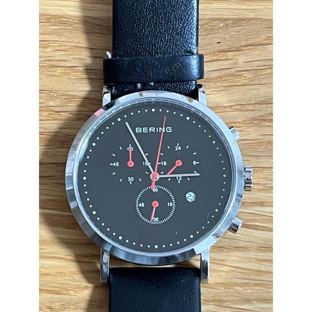 Used BERING Chronograph Black Watch