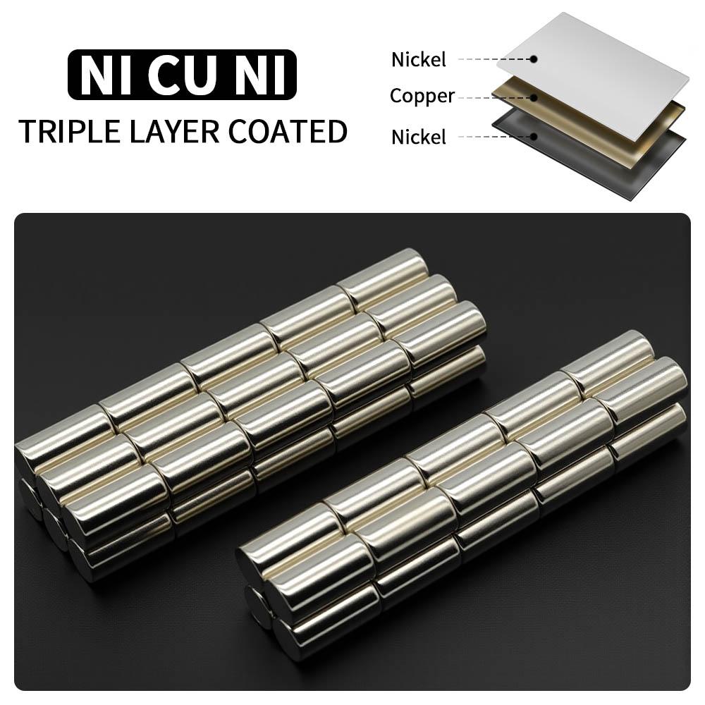 10x20MM Super Powerful N35 NdfeB Permanent Magnetic imanes Strong Round Neodymium Magnet Refrigerator Magnets