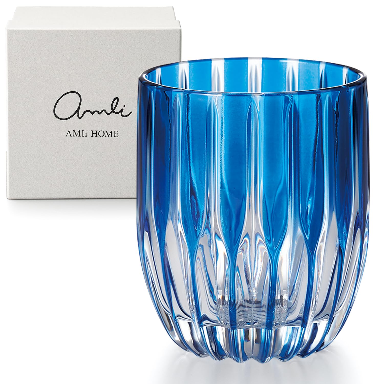 

Dolce duo Large Whiskey Rocks Kiriko Cut Perfect for or as a Gift for Stylish Glass, Glass, Birthdays, Father s Day, Men. Glass, RY-1769 синий