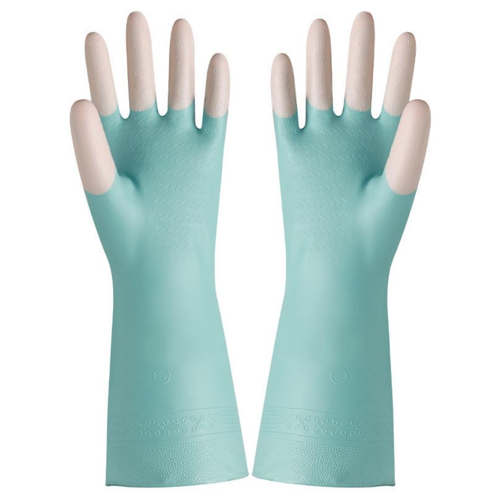 Kitchen Cleaning Gloves Wear Resistant Rubber Dishwashing Gloves Waterproof Cleaning Gloves Eco-Friendly For Kitchen Cleaning