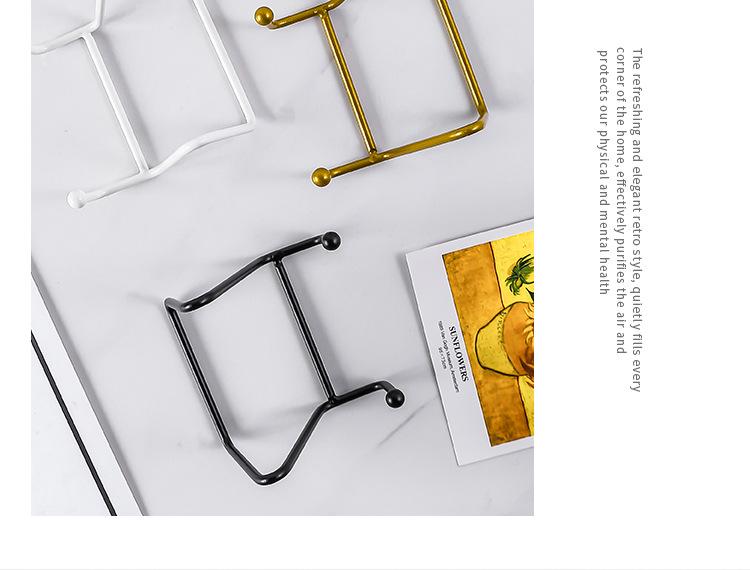 European Wrought Iron Easel Photo & Painting Holder