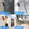 5W Solar Panel for Security Camera Solar Panel Charger IP65 Waterproof Solar Charger with 360°Adjustable Mounting 9.1ft Micro US
