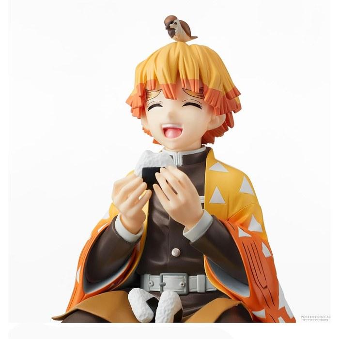 SEGA Demon Slayer Tanjiro Kamado Agatsuma Zenitsu PM Perch Figure Premium Chokonose Figure, Multicolor, 6in.