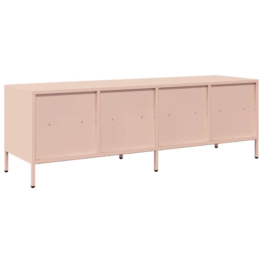 Pink TV Cabinet 135 X 39 X 43.5 Cm Cold Rolled Steel
