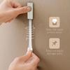 24pcs/2packs White detachable adhesive strips without residual double-sided tape suitable for frame installation,wall mountingPinstriping Tape 3