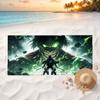 Anime Soft and Comfortable Beach Towel Perfect for Vacations and Poolside Use an Ideal Gift for Summer Holidays
