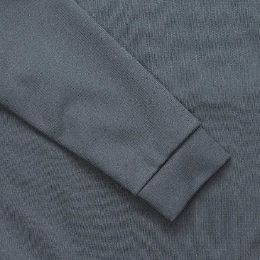 Nike Logo Print Zip-up Hooded Jacket Men Outerwear Gray DD2125-068