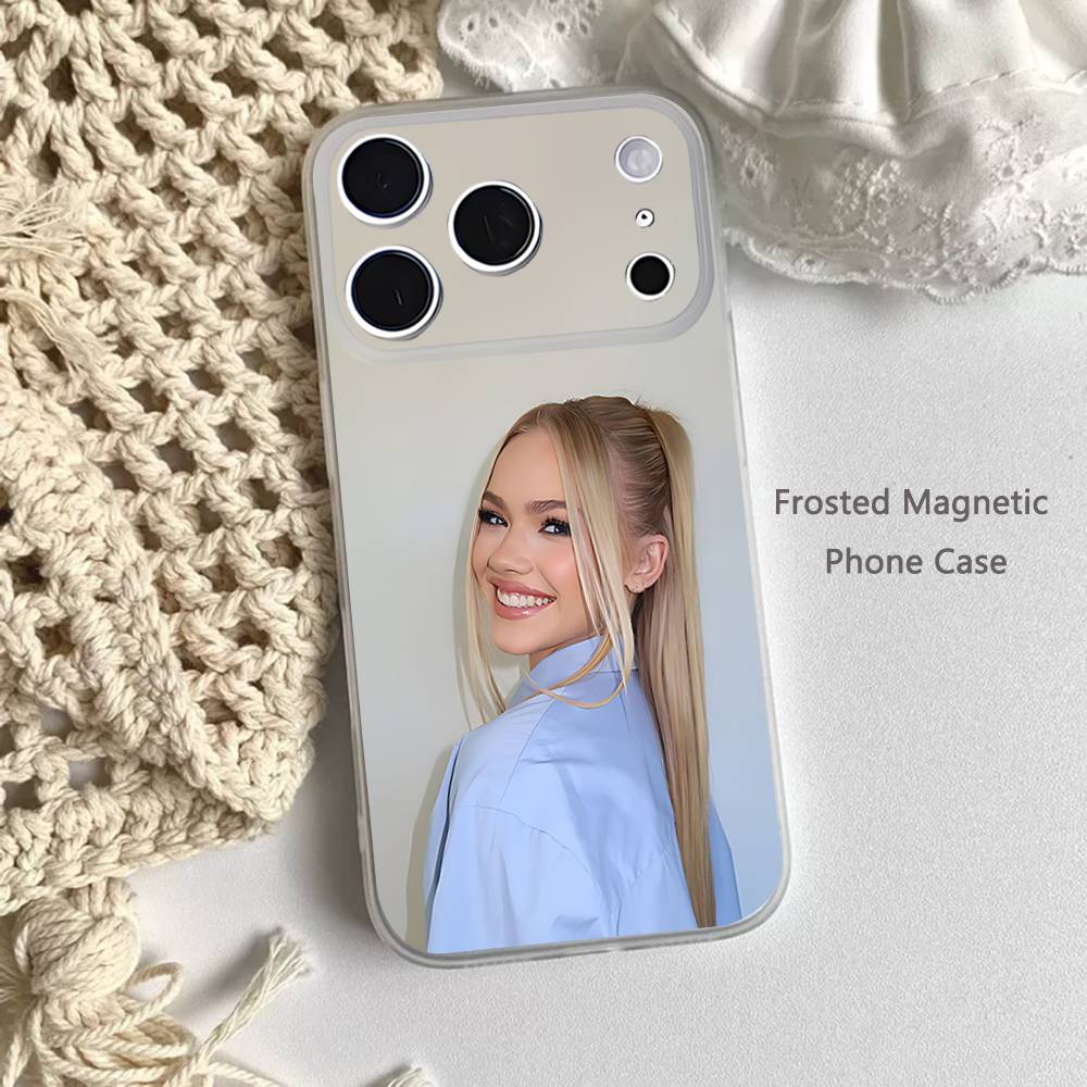 F-Freya Skye Singer  Phone Case For iPhone 17,16,15,14,13,12,11 Pro,Max,Plus,Mini,Air,E Magnetic Frosted Clear